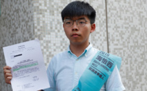À Hong Kong, l’activiste Joshua Wong banni des élections