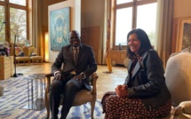 Paris : Khalifa Sall reçu par le maire Anne Hidalgo Paris : Khalifa Sall reçu par le maire Anne Hidalgo