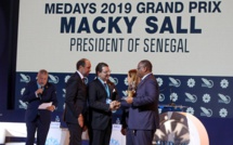 Récompense : le président Macky Sall a reçu le prix MEDays 2019 au Maroc