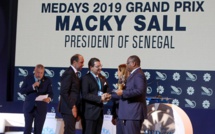 Récompense : le président Macky Sall a reçu le prix MEDays 2019 au Maroc Récompense : le président Macky Sall a reçu le prix MEDays 2019 au Maroc