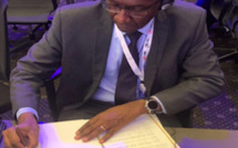 Signature, en Égypte, des Actes finals de la Conférence Mondiale des Radiocommunications par M. Abdoul LY, DG de l'ARTP Signature, en Égypte, des Actes finals de la Conférence Mondiale des Radiocommunications par M. Abdoul LY, DG de l'ARTP