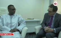 Le nouvel Ambassadeur de la Belgique reçu par Youssou Ndour Le nouvel Ambassadeur de la Belgique reçu par Youssou Ndour