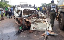 URGENT- Grave accident sur la  sur la route de Kaolack-  Un mort et plusieurs blessés