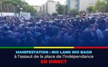 [🔴LIVE ] Nio Lank Nio Bagne à l'assaut de la place de l'indépendance
