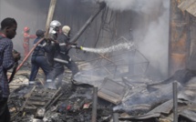 Incendie au marché Petersen: plus de peur que de mal