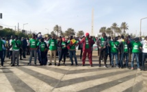 Marche #Noo_Lank Contre La Hausse Du Prix De L'électricité Et Pour La Libération De Guy Marius Sagna Et Compagnie... Place De L'obélisque Au Rond Point Rts.