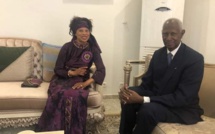 Me Aïssata Tall Sall reçu par Abdou Diouf Me Aïssata Tall Sall reçu par Abdou Diouf