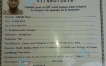 Le calvaire d'El Hadj Gassama, interdit de sortie du territoire en Trinité et Tobago : « Je veux rentrer au Sénégal dans les plus brefs délais » Le calvaire d'El Hadj Gassama, interdit de sortie du territoire en Trinité et Tobago : « Je veux rentrer au Sénégal dans les plus brefs délais »