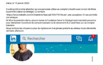 Un arnaqueur se fait passer pour la Première dame sur Linkedin Un arnaqueur se fait passer pour la Première dame sur Linkedin