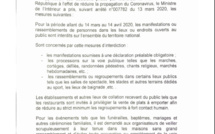 Interdiction de rassemblements : Aly Ngouille Ndiaye met en vigueur les mesures prises par le président Macky Sall (ARRÊTÉ)