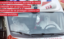 Virus en Italie: un record de près de 800 morts en 24 heures