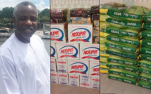 Covid-19: Malik Oumar Bayal Sow vient en appui aux habitants de son village Covid-19: Malik Oumar Bayal Sow vient en appui aux habitants de son village