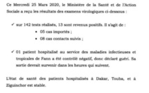 Covid-19, point du jour : 13 nouvelles personnes testées positives