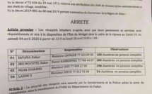COVID-19 : Les hôtels Savana, Novotel, Ngor Diarama et Lagon II réquisitionnés pour les cas contact. (DOCUMENT)