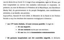 Coronavirus au Sénégal : 12 nouvelles personnes testées positives