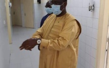 Visite surprise du Pr Macky Sall au CET de l'hôpital Idrissa Pouye de Grand Yoff (images)