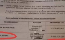 [Documents] Aide alimentaire : Parfum de scandale autour de l'attribution d'un marché de riz