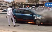 VIDÉO - CASTORS : VÉHICULE PREND FEU EN PLEINE CIRCULATION