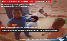 DES MEMBRES DE LA DIASPORA AFRICAINE COLLECTENT DES DONS POUR QUATRE POUPONNIÈRES SÉNÉGALAISES