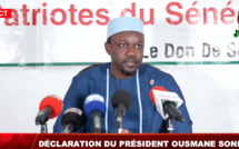 Sonko : « Macky a fait preuve d’abandon de responsabilités, de démission, d’incompétence, de manque de courage… »