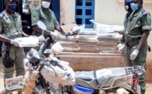 KIDIRA : 110 KG de chanvre indien saisi sur un trafiquant qui prend la fuite