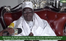 Manifestations à Touba : Revivez la déclaration du khalife général des mourides