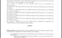 SÉNÉGAL / Assouplissement des mesures - Interdiction de rassemblements : Les arrêtés du ministre de l’intérieur . (DOCUMENT)
