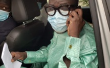 Arrêt sur image! Le journaliste Cheikh Yerim Seck juste après sa libération