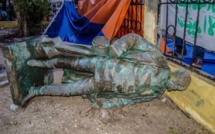 Manifestation à Lille pour le retrait d’une statue, « symbole du colonialisme » ( France )