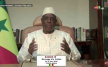 COVID-19 : Le président de la République Macky Sall annonce la levée de l'état d'urgence.