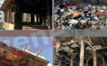 Sandaga : photos du bâtiment à réhabiliter et précisions sur le dispositif sécuritaire.