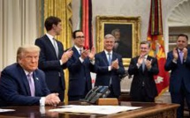 Trump annonce un «accord de paix historique» entre Israël et les Émirats arabes unis