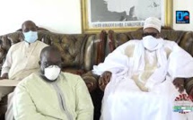 TOUBA / Le ministre Abdou Karim Sall reçu par Serigne Bassirou Mbacké Abdou Khadre.