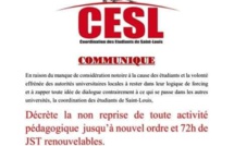 UNIVERSITÉ GASTON BERGER La Cesl boycotte les cours