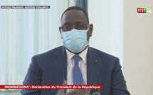 Inondations : la déclaration de Macky Sall