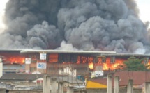 Pikine : Incendie au marché Zinc
