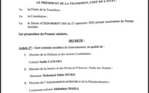 MALI : Le président de la transition Bah Ndaw nomme un nouveau Gouvernement. (DOCUMENT/LISTE)