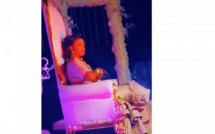 Arrêt sur image-  Ndiaye: Mbathio Ndiaye toute resplendissante le jour de son mariage