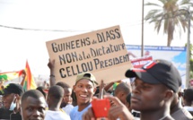 Arrêt sur image- Marche contre le Pr Condé- La démonstration de force des ressortissants Guinéens à Dakar