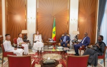 Palais de la République : La famille de Pape Bouba Diop reçu par le président Macky Sall.