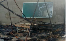 Incendie à l'école élémentaire de Kanda Amady Diakho (Kaolack) : Deux salles de classe emportées par les flammes.