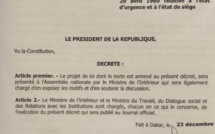 Loi sur l’état d’urgence et l’état de siège : Ce que Macky va changer !