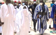 INHUMATION DE SERIGNE ABASS : Le Khalife, accompagné de son porte-parole, s'est rendu à Darou Moukhty.