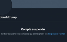 États-Unis : Twitter suspend "de façon permanente" le compte personnel de Donald Trump