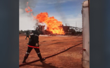 Incendie puits de Gaz: Un gendarme perd la vie!
