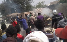 JANATU MAHWA / Un dépôt de matelas ravagé par les flammes.