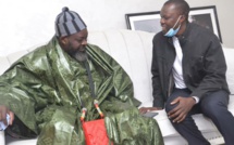 Cité Keur Gorgui : Ousmane Sonko reçoit son marabout Serigne Abdou Mbacké Darou Mousty