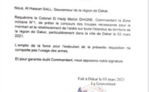 Troubles à Dakar : l’armée réquisitionnée à travers toute la capitale Sénégalaise