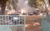 Sédhiou : Plusieurs véhicules et des services publics incendiés