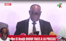 🛑 Point de Presse Me El Hadji DIOUF
